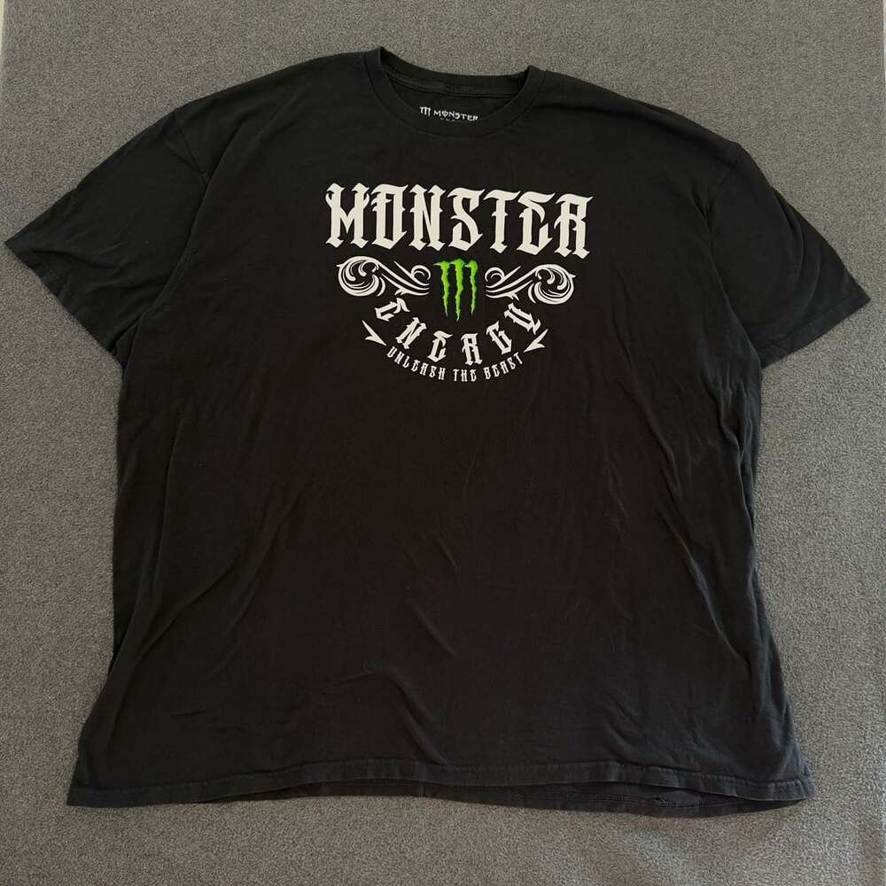 Modern Monster Energy Unleash The Beast Graphic T-Shirt Black XXXL